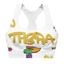 Load image into Gallery viewer, Th3rap white sports bra
