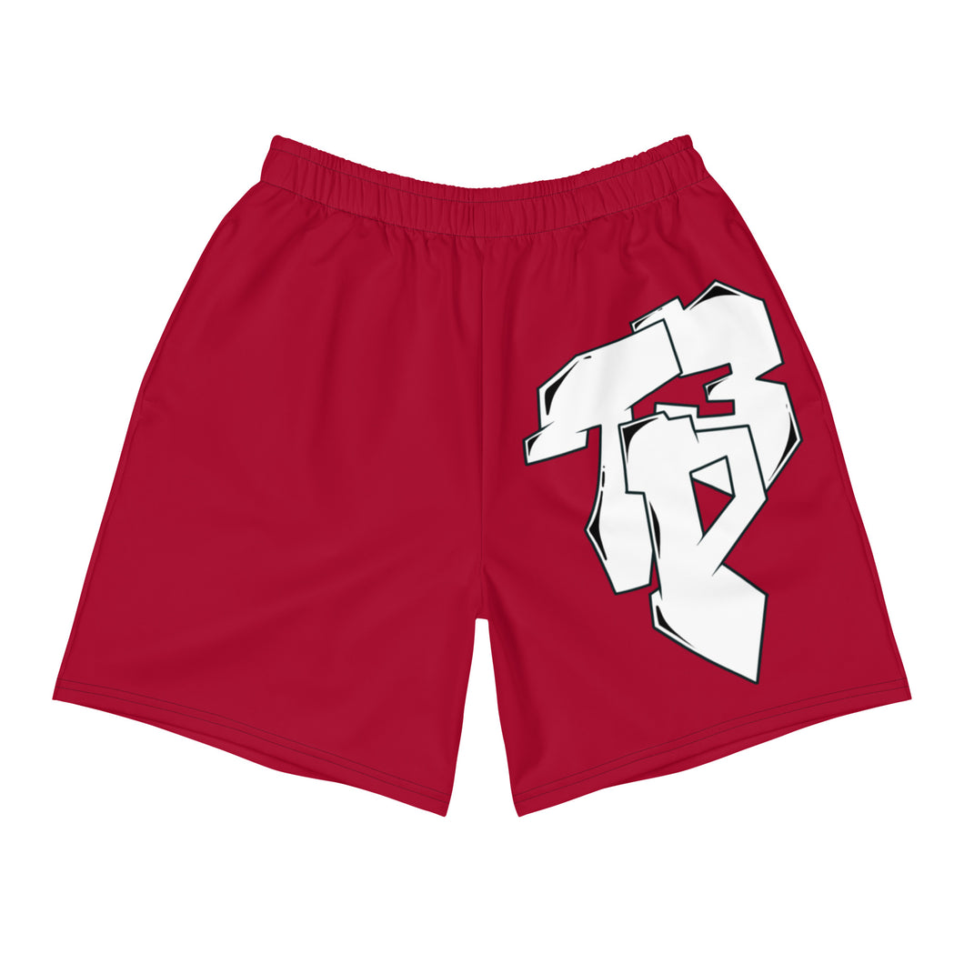 T3P Red Gym Shorts