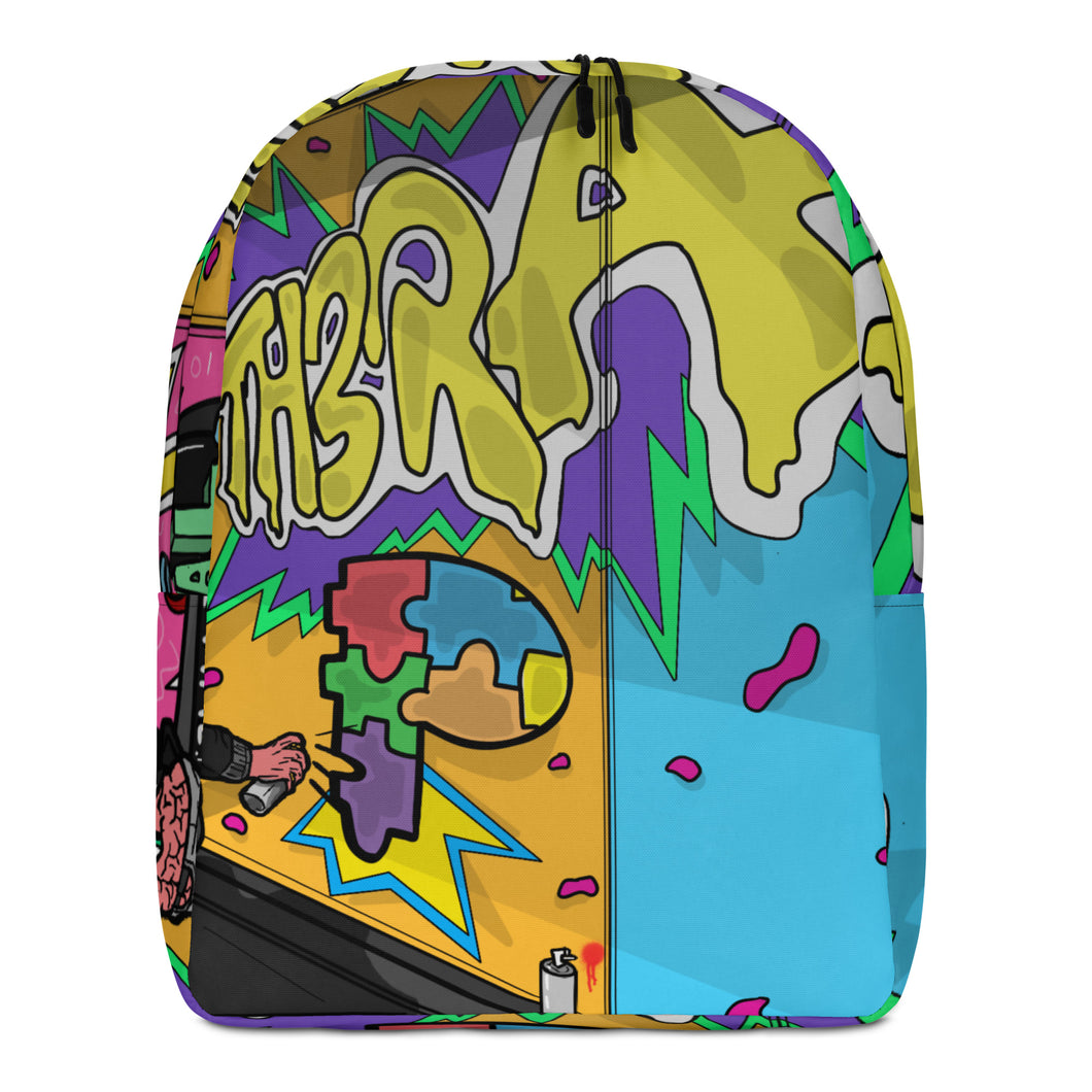 Sprayed Art Backpack