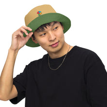 Load image into Gallery viewer, Reversible bucket hat &quot;Green/Khaki&quot;
