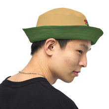 Load image into Gallery viewer, Reversible bucket hat &quot;Green/Khaki&quot;
