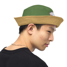 Load image into Gallery viewer, Reversible bucket hat &quot;Green/Khaki&quot;
