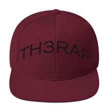 Load image into Gallery viewer, Curved Th3rap Snapback Hat
