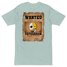 Load image into Gallery viewer, Wanted &quot;Depression&quot; heavyweight tee
