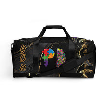 Load image into Gallery viewer, Duffle bag &quot;You Matter&quot; Black Mineral
