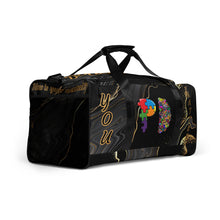 Load image into Gallery viewer, Duffle bag &quot;You Matter&quot; Black Mineral
