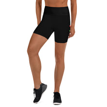 Load image into Gallery viewer, Yoga Shorts &quot;Th3rap&quot; Black
